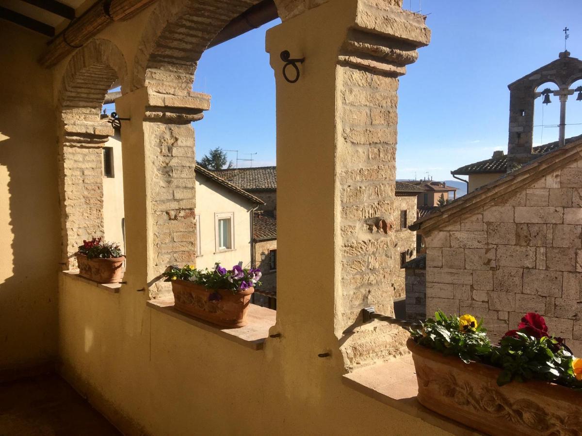 Antica Loggia Lägenhet San Quirico dʼOrcia Exteriör bild