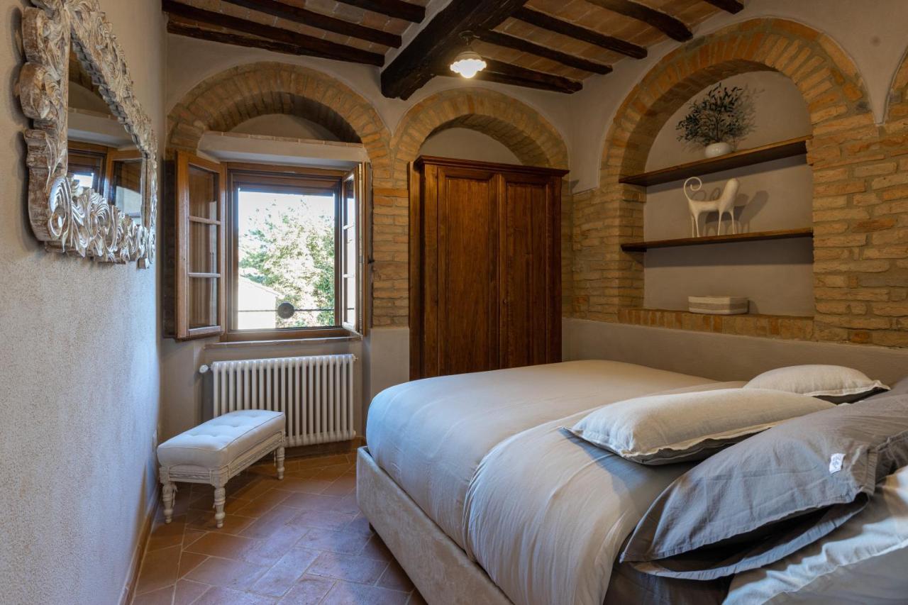 Antica Loggia Lägenhet San Quirico dʼOrcia Exteriör bild