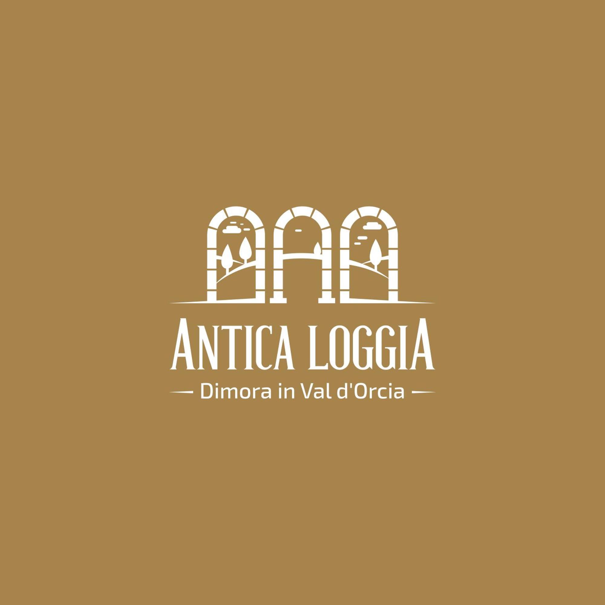 Antica Loggia Lägenhet San Quirico dʼOrcia Exteriör bild